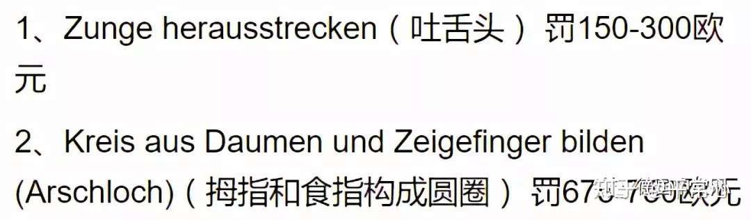 德国爆粗口后果严重数千欧元罚款你赔得起吗 知乎