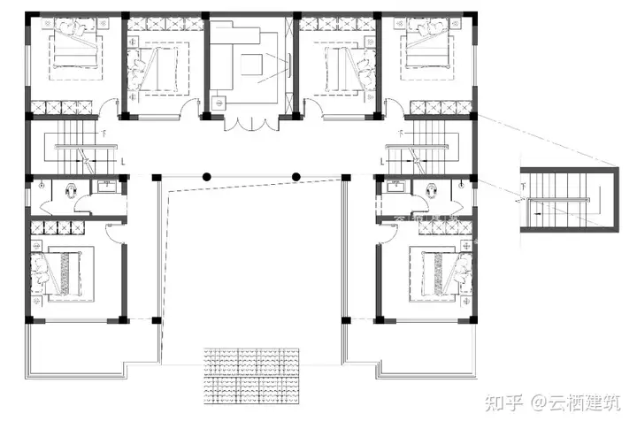 云栖建筑丨10款中式别墅案例集锦，国人最爱中国风！(图6)