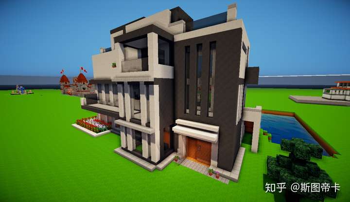 如何在minecraft 里建筑漂亮的现代别墅 知乎 如何在minecraft 里建筑漂亮的现代别墅 知乎