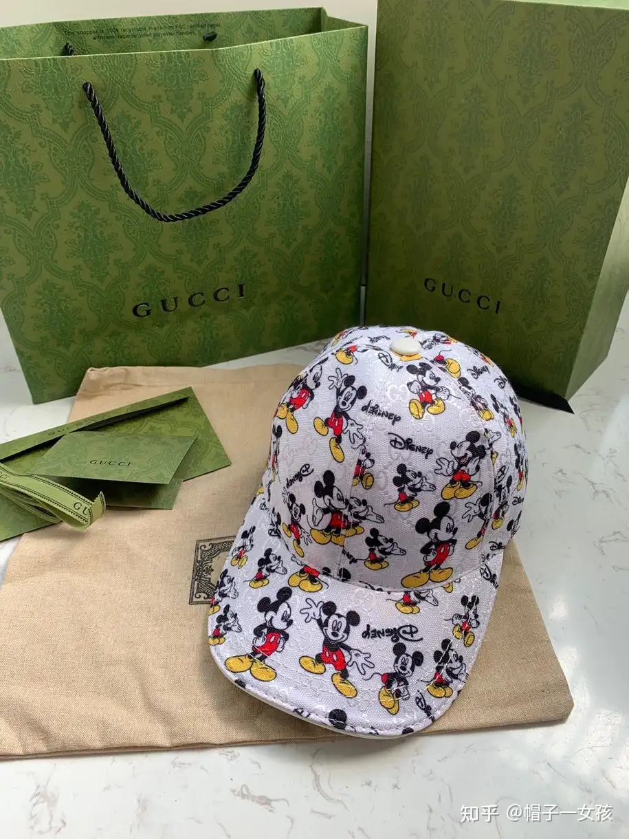 Dishey x Gucci 联名棒球帽- 知乎