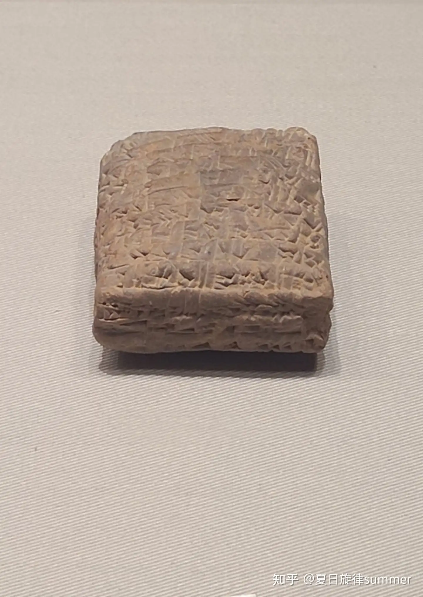 邂逅美索不达米亚 叙利亚文物精品展”7 青铜时代中期的楔形文字泥版