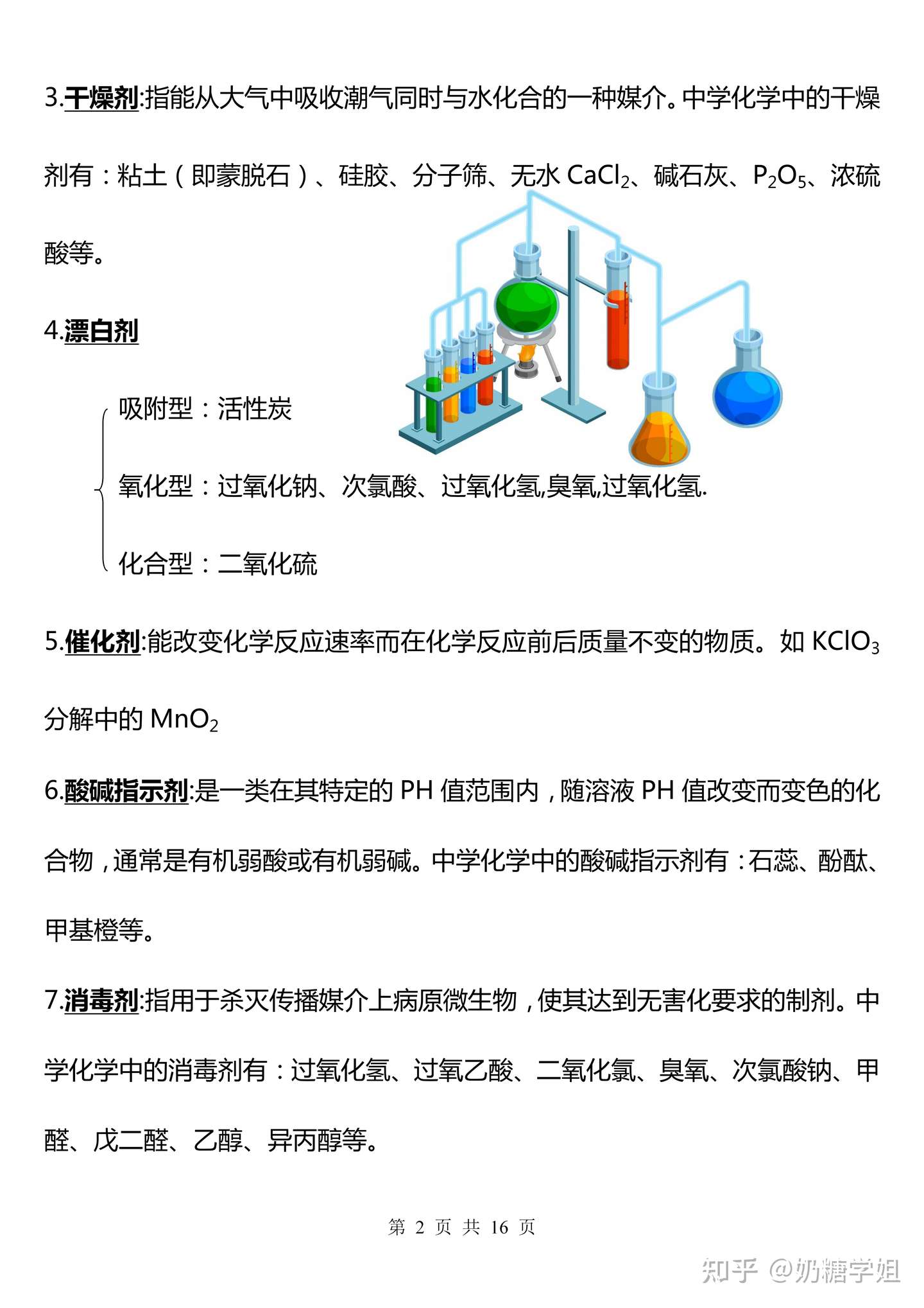 化学基础知识还在盲目的复习 这些 基础 知识你背下了嘛 知乎