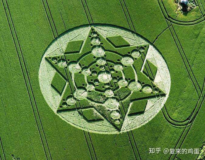 什么是麦田怪圈 在我们中国农村的农田里发现过麦田怪圈吗 知乎