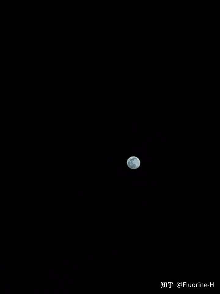 如何用手机拍月亮?