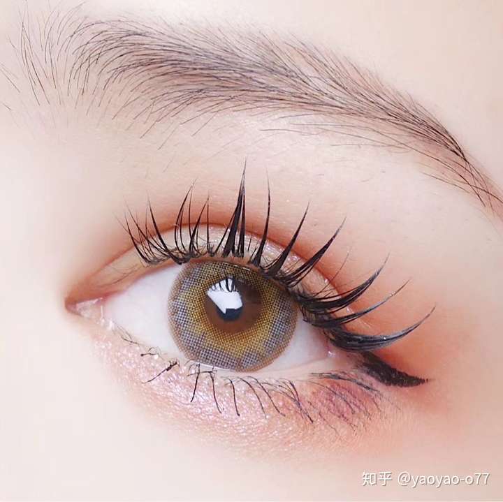 求这几张的美瞳款式?