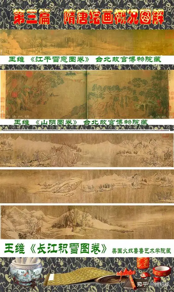 顾绍骅编辑中国画知识普及版第三篇隋唐绘画概况上- 知乎