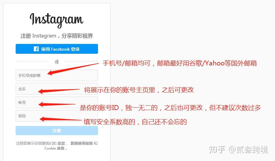 详谈 Instagram主页的注册流程及注意事项 知乎