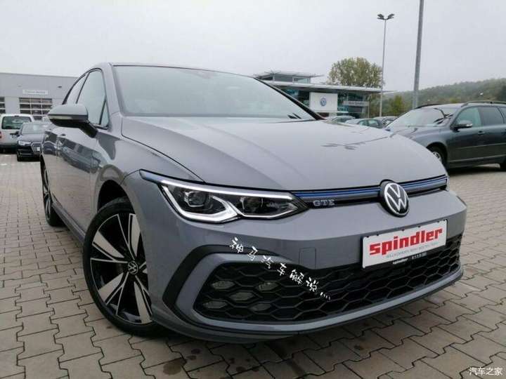 全新大众高尔夫gte运动潮流的风格插电式混合动力