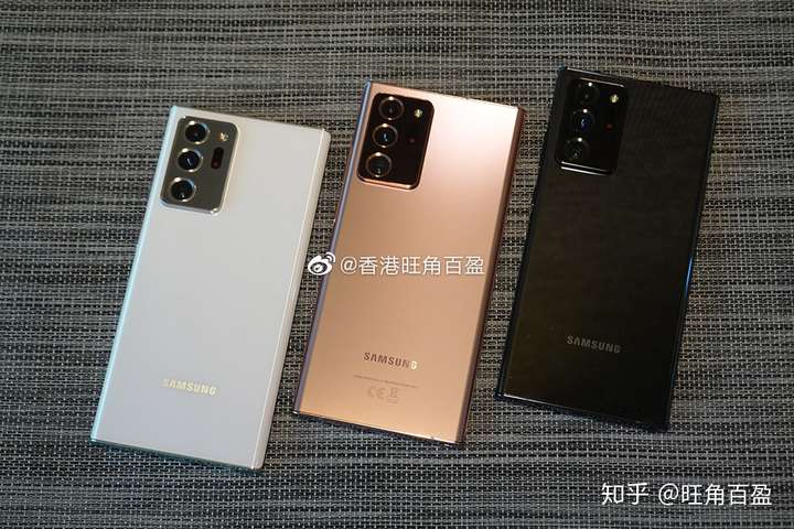 三星note2020ultra5g港版全色系實拍圖來說說你更喜歡哪個顏色呢