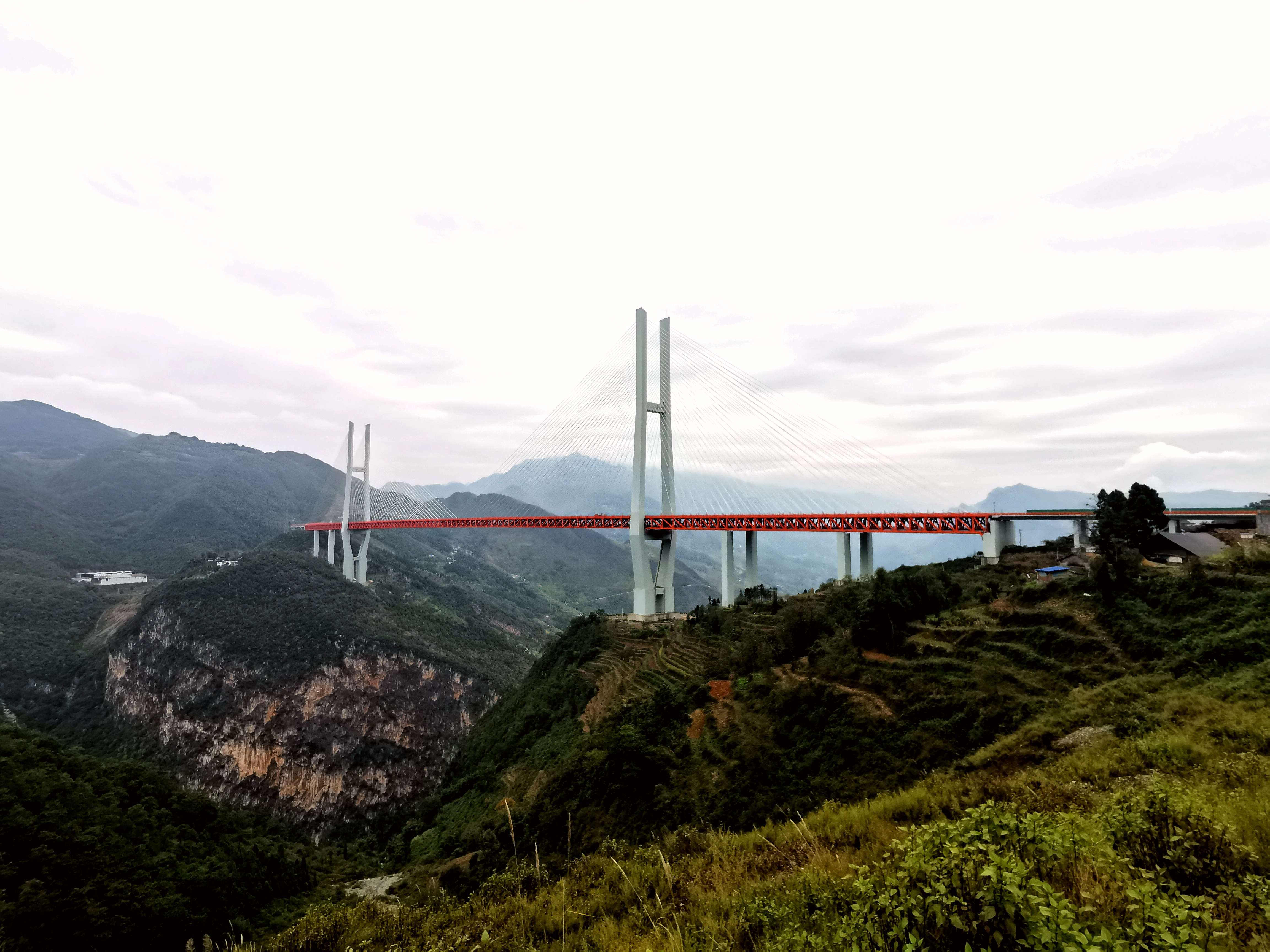 北盘江大桥观景台图片