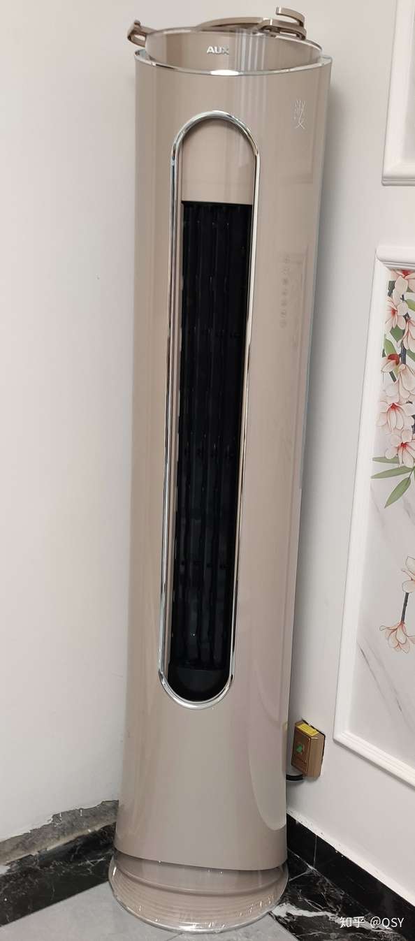 拆空调奥克斯淑女3匹一级变频空调尺寸重量可以双排管无电子膨胀阀