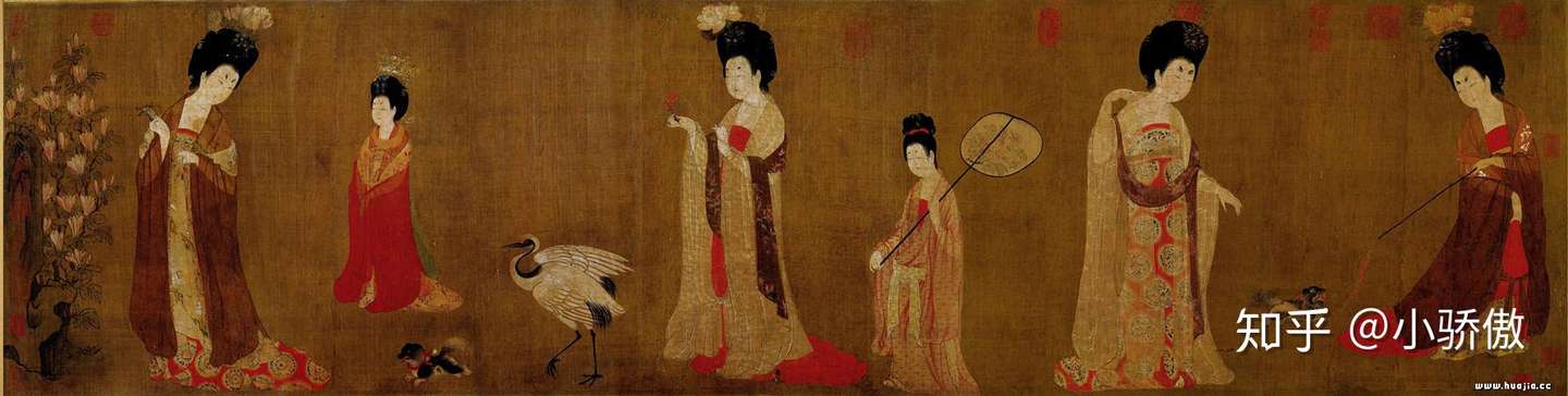 簪花仕女图 作品赏析创作背景艺术特色画作内容整体评价 知乎