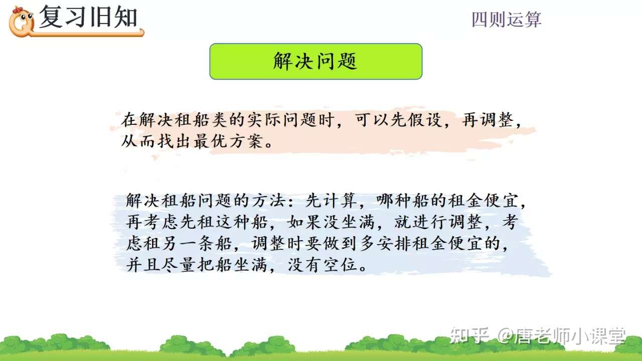 四年级数学 第1单元四则运算综合复习 掌握运算规律和应用是重点 知乎