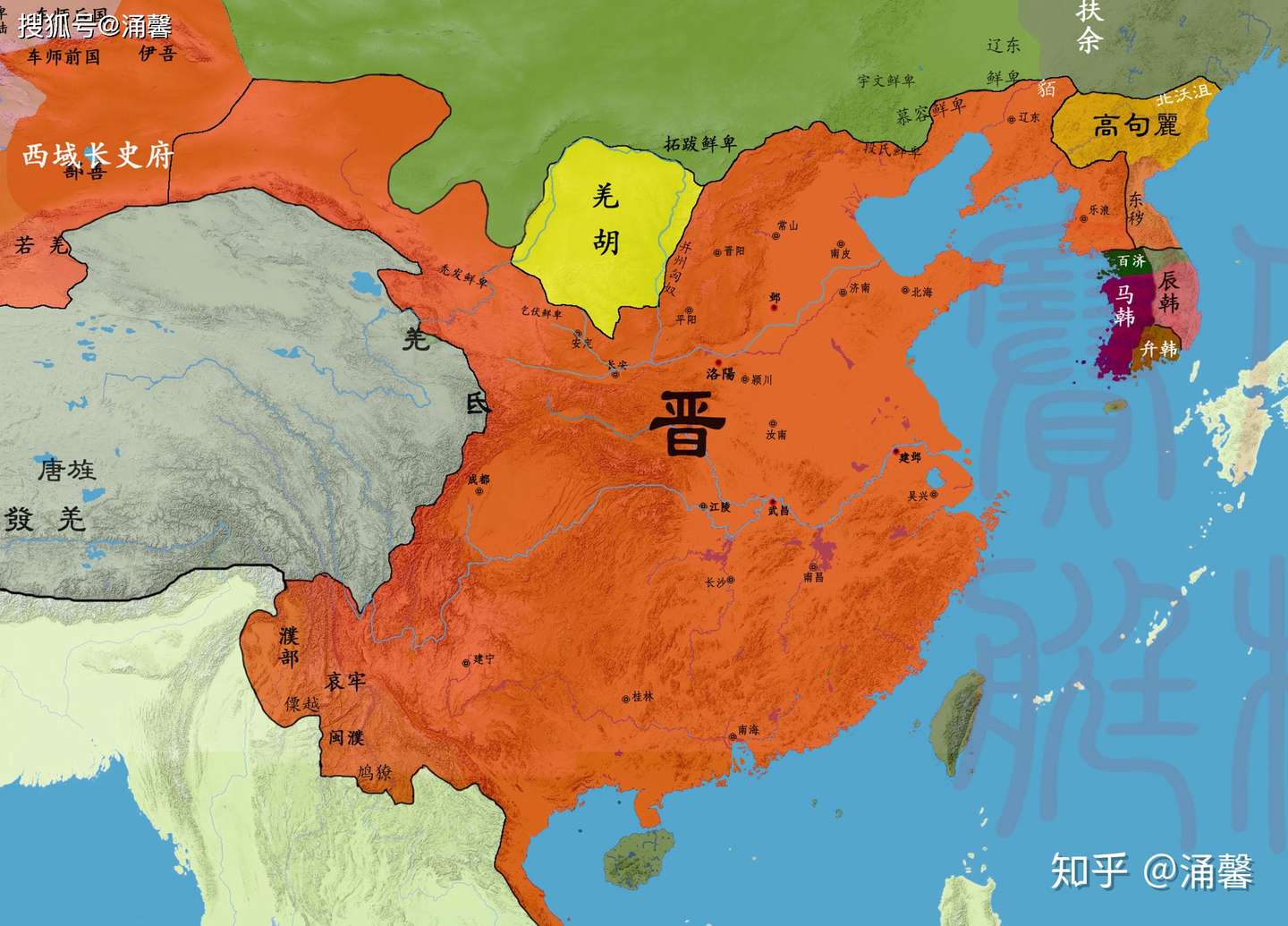 从地图看十六国的演变 中国最混乱的时代 是如何走向统一的 知乎 从地图看十六国的演变 中国最混乱的时代 是如何走向统一的 知乎