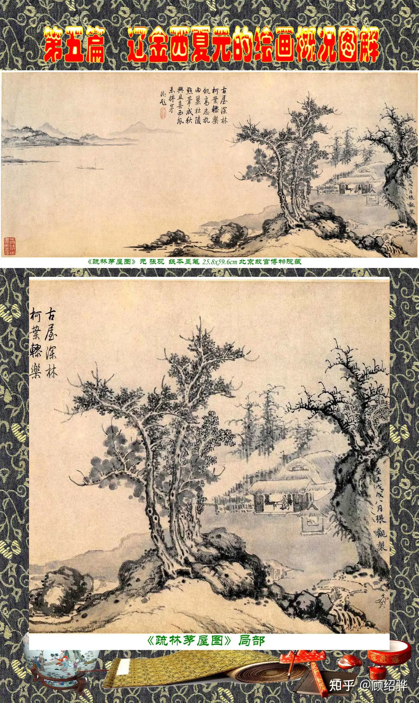 顾绍骅编辑中国画知识普及版第五篇辽金西夏元的绘画概况下三- 知乎