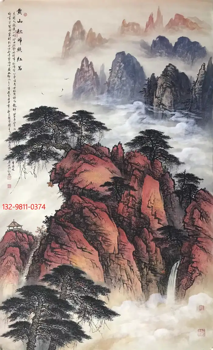 泼彩染青绿，山河多姿态，谈当代泼彩山水画新锐画家资春成- 知乎