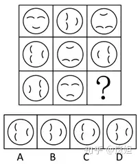 图形推理60条后续一笑脸专题