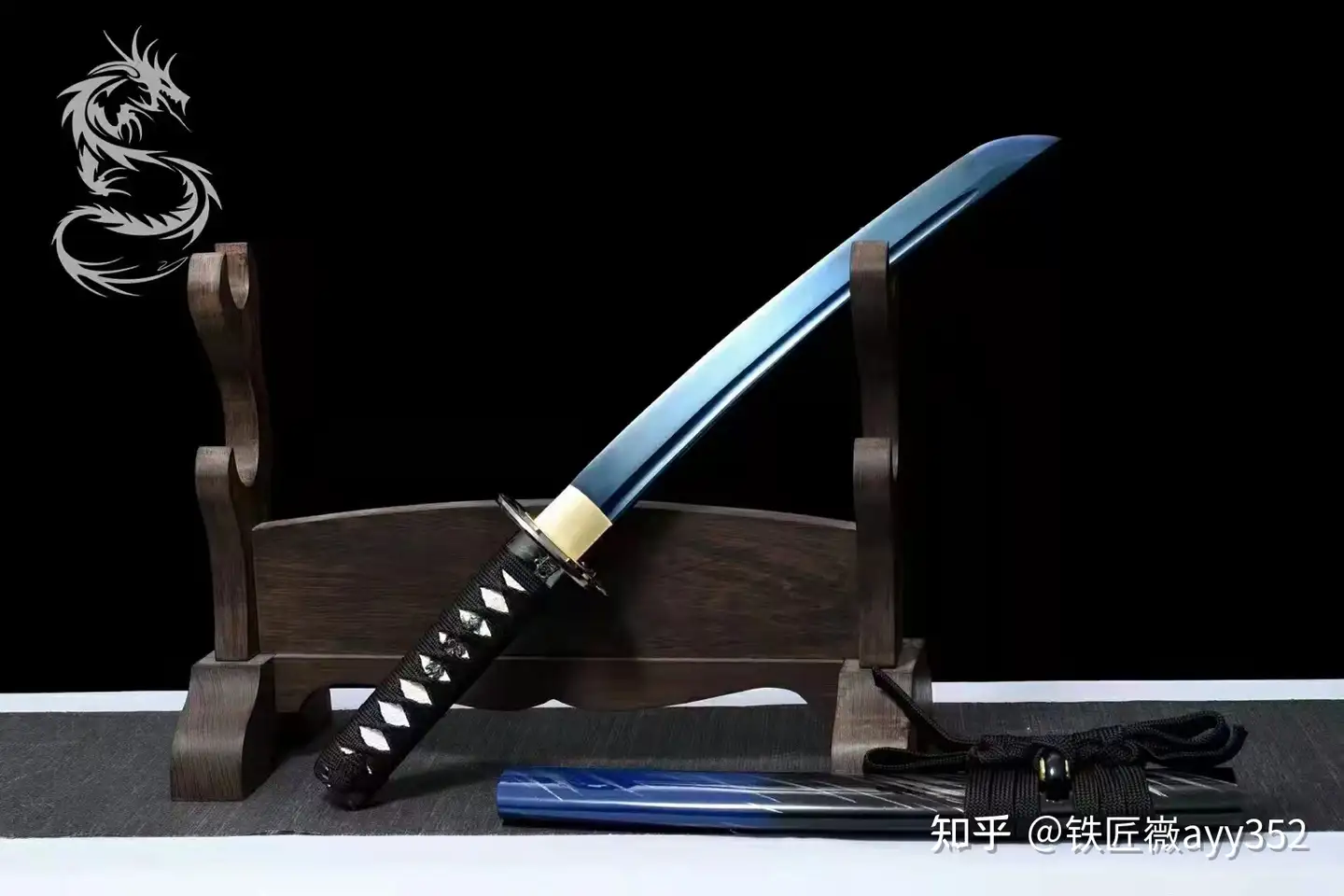 485cm武具　刀装具　日本刀　模造刀　 肋差   短刀 唐刀 霜雪