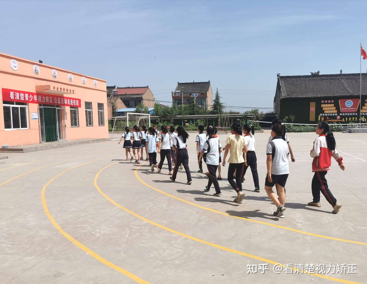 看清楚走进周至南淇小学 开展 爱眼日 公益活动 知乎
