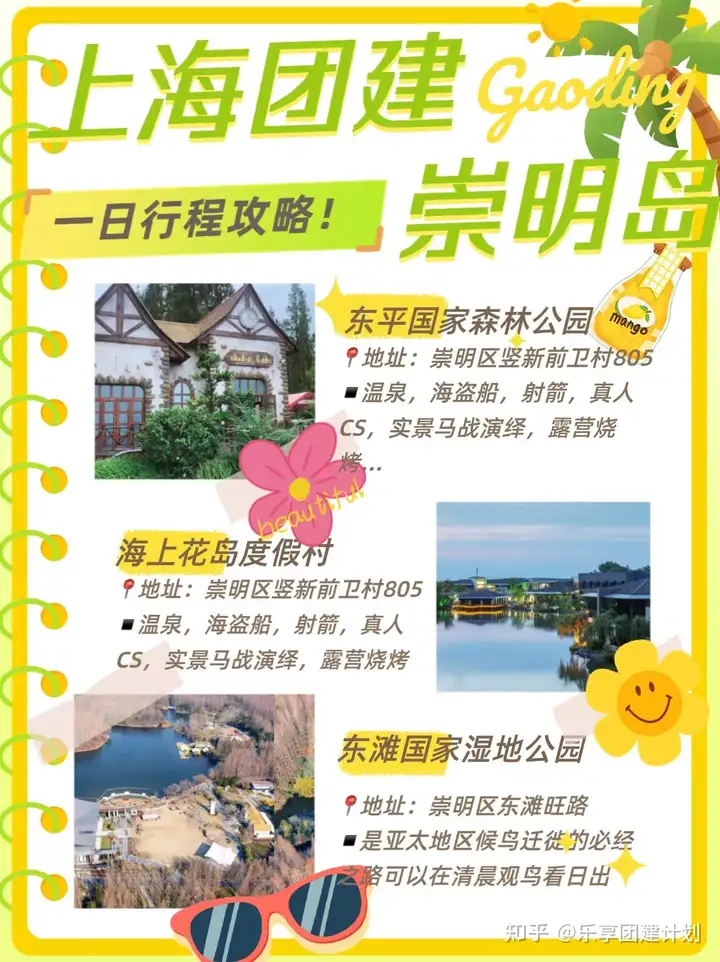 上海团建-崇明岛一日团建攻略