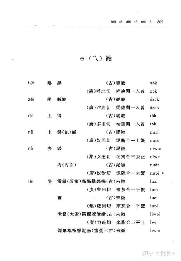 漢字古音手冊 增訂本 索引數位化完成 知乎