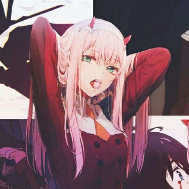 有一个粉色头发的带着小恶魔的发带动漫人物叫什么