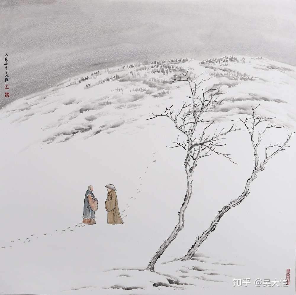 绝世佳作 雪赋 原文 翻译及雪景画鉴赏 知乎