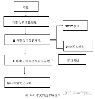 論文題目:大數據背景下h母嬰產品公司精準市場營銷策略研究