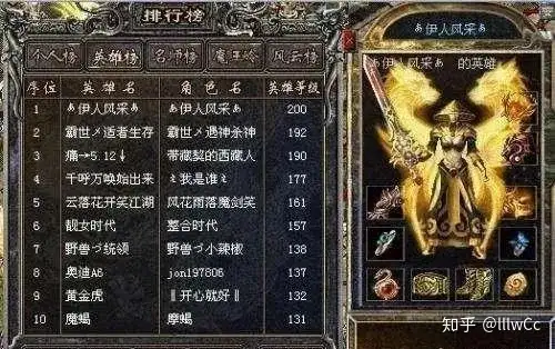 热血传奇：在热血传奇中留名史册的八大风云大人物，老玩家知道多少？