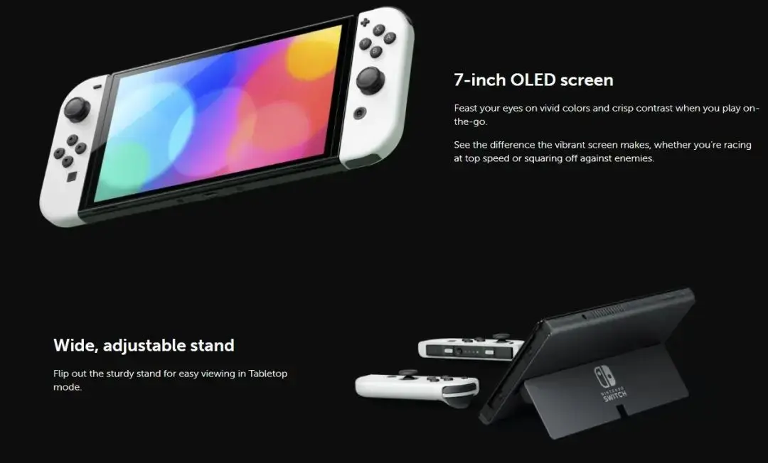 任天堂Switch OLED | 7寸高清大屏，更大更好玩！ - 知乎