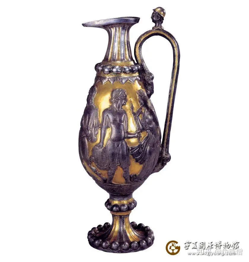 火入れ□飴釉耳付き瓶 古壺 壷 火器 唐草模様 置物 オブジェ 時代物