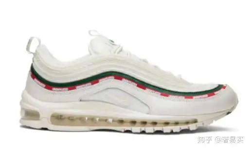 奢侈品鉴别： 耐克air max 97 X undefeated 联名鞋真假鉴别教你一眼辨