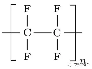 聚四氟乙烯ptfe结构式由于氟塑料分子结构中含有氟原子,所以具有许多