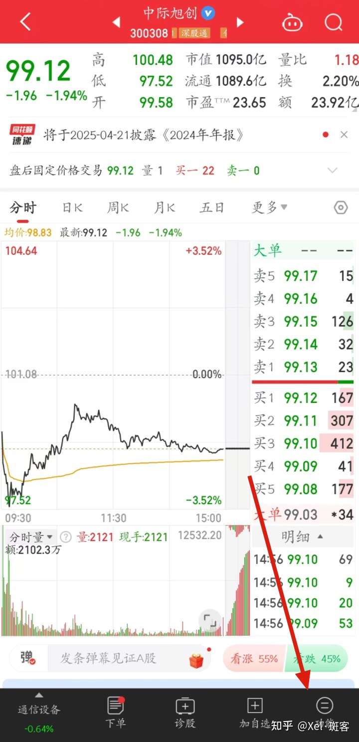 AI选优质股指令