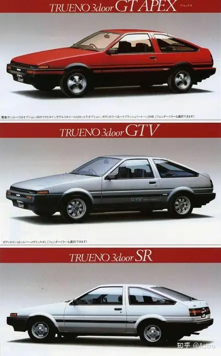 美しい ドリフトパッケージナノ 05 トヨタ スプリンタートレノ【AE86