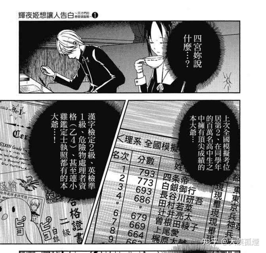 四条帝 辉夜大小姐想让我告白 知乎