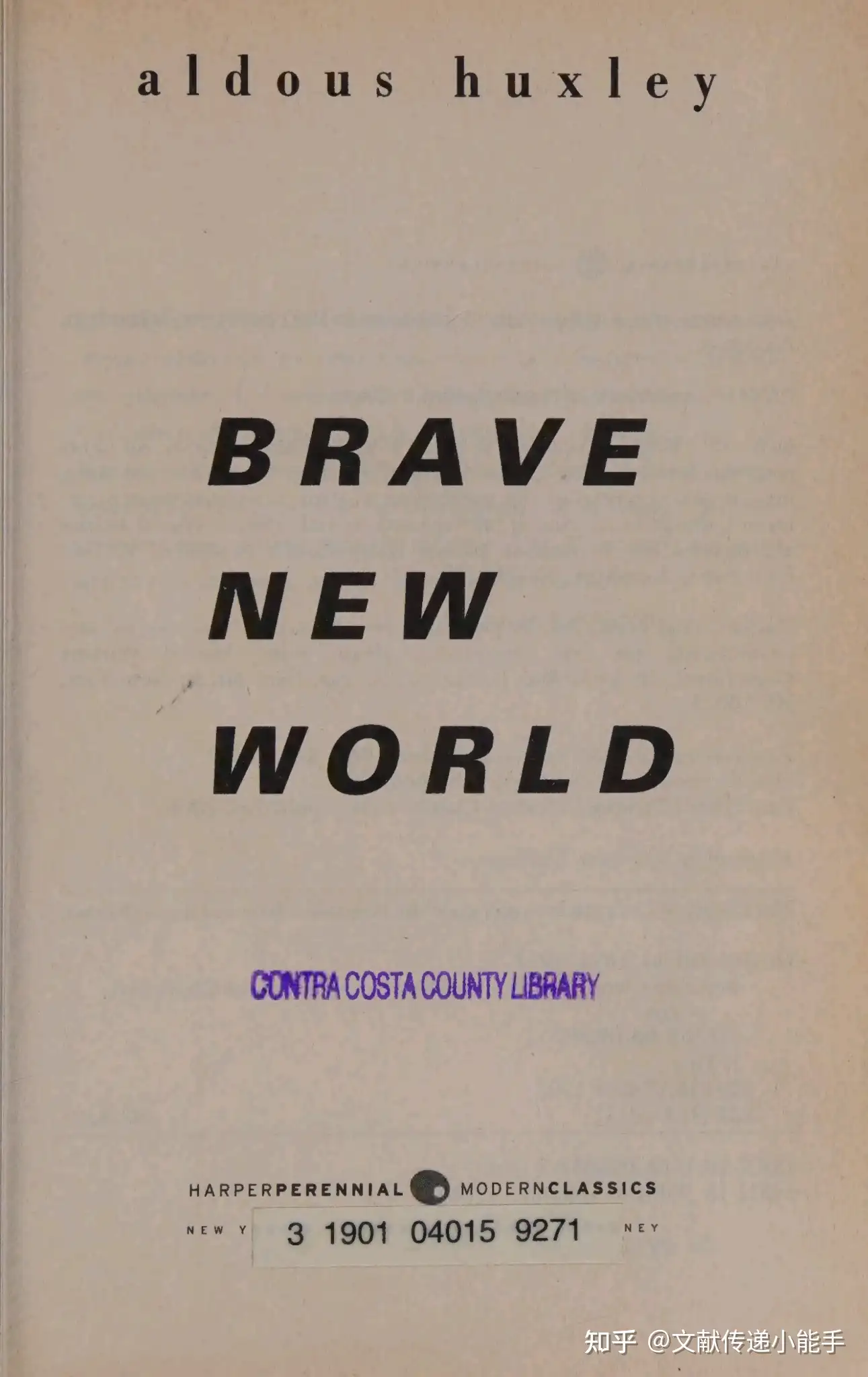 阿道司·赫胥黎,美丽新世界,英译本,英文版,Brave New World by Aldous