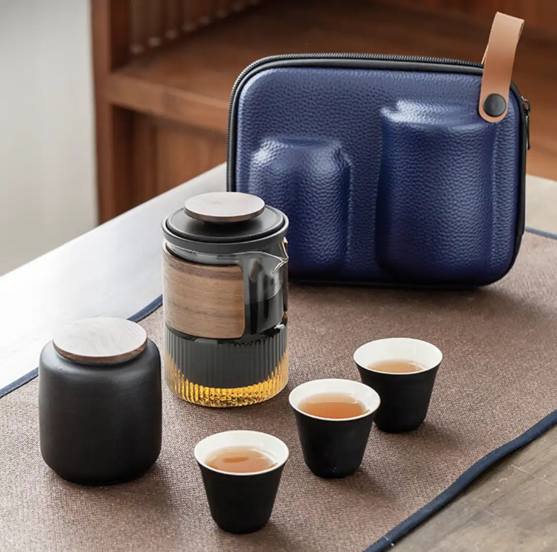 Compatto set da tè da viaggio - Compact travel tea set - 紧凑型旅行茶具