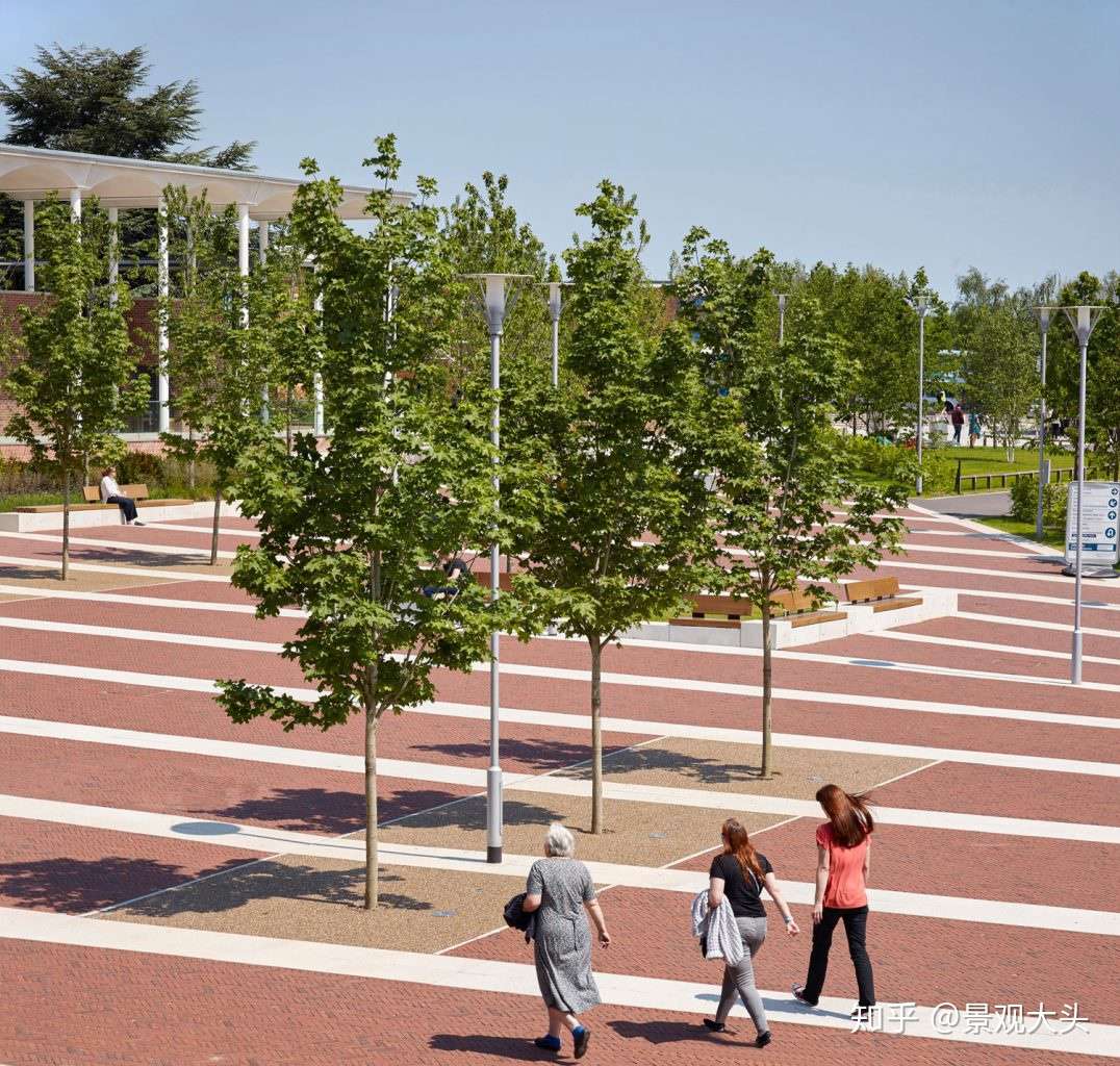 校园之心 校园广场设计案例 知乎