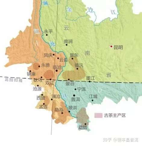 茶茗真相 一山一味普洱茶的风味地图 知乎