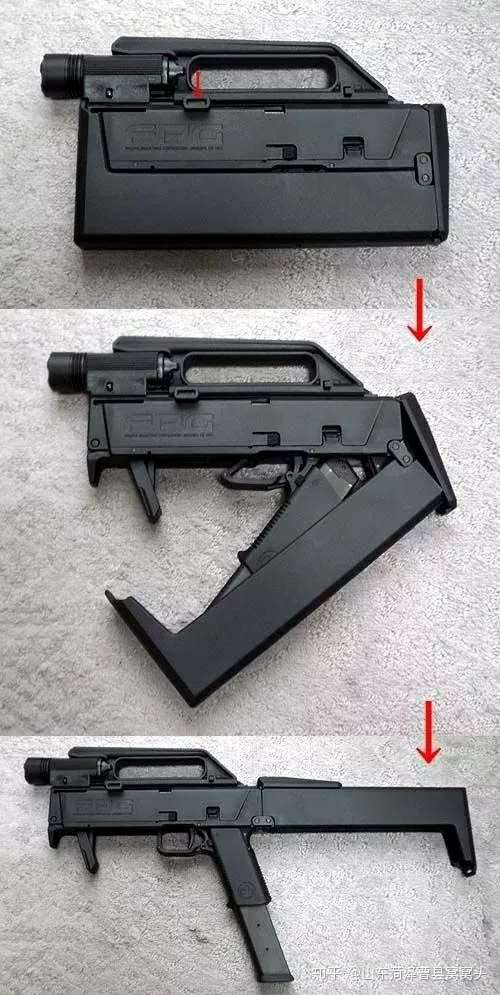 谁还记得小时候的有一款玩具枪可以折叠成方盒状,伸开就是个小枪?