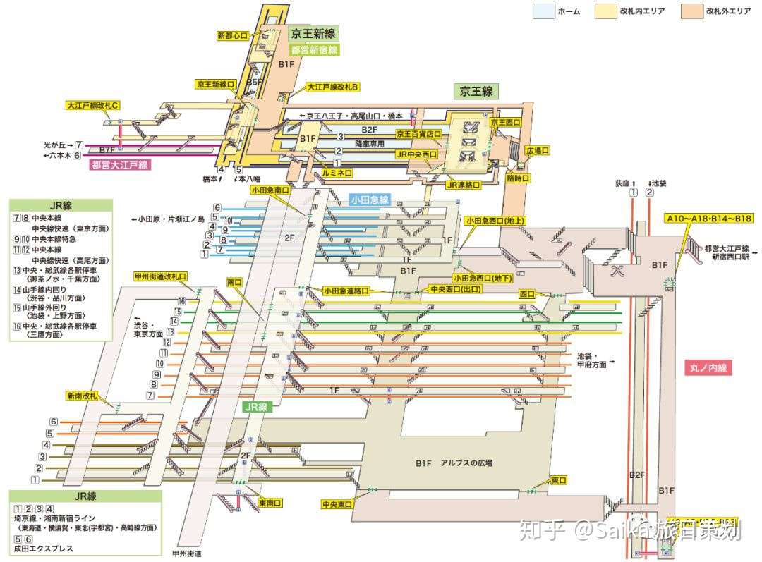 日本自由行 东京交通太复杂 教你学会自己坐电车不迷路 知乎