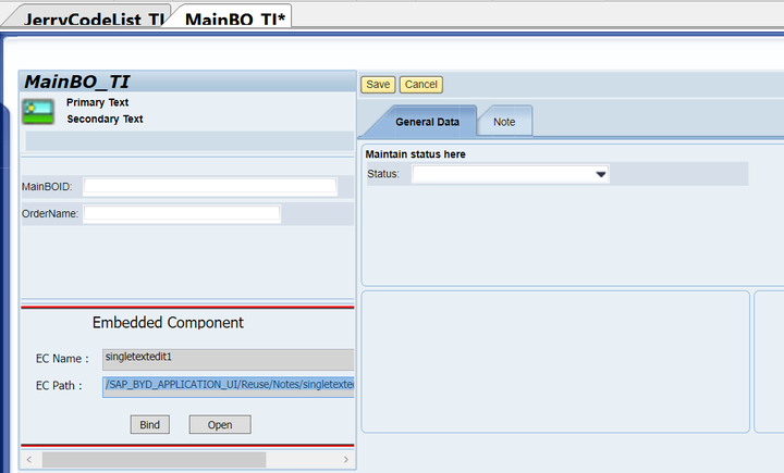 如何啟用SAP C4C自定義BO的Text Collection功能