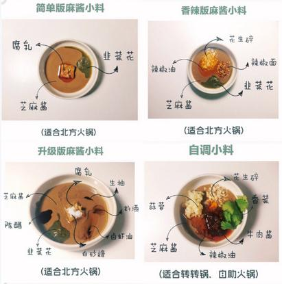 你怎么调火锅蘸料