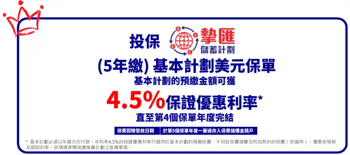 香港安盛保险推出挚汇升级计划预计投资回报有所提高提前缴纳可享受88