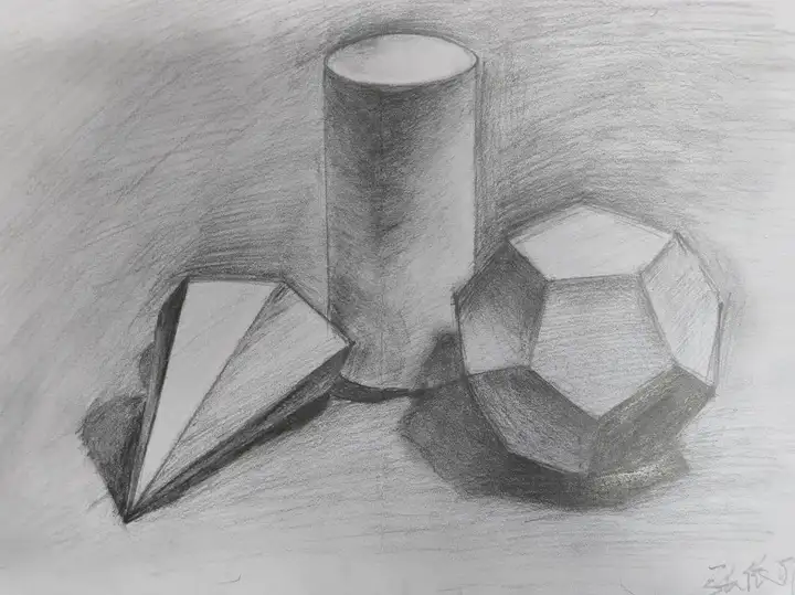 笔绘青春活力 共沐艺术阳光 | 塘栖校区优秀绘画作业展示(图11)