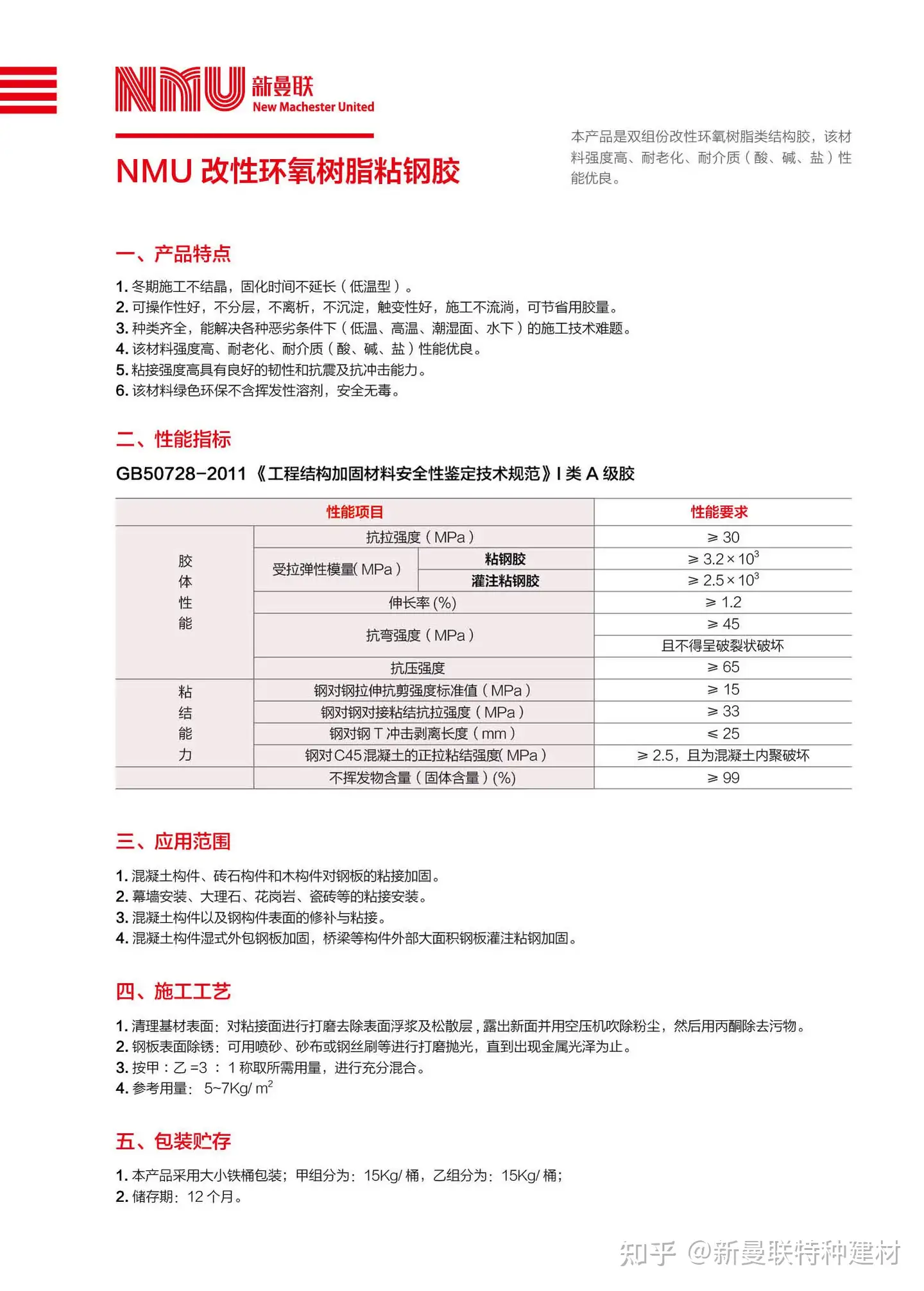 NMU改性环氧树脂粘钢胶- 知乎