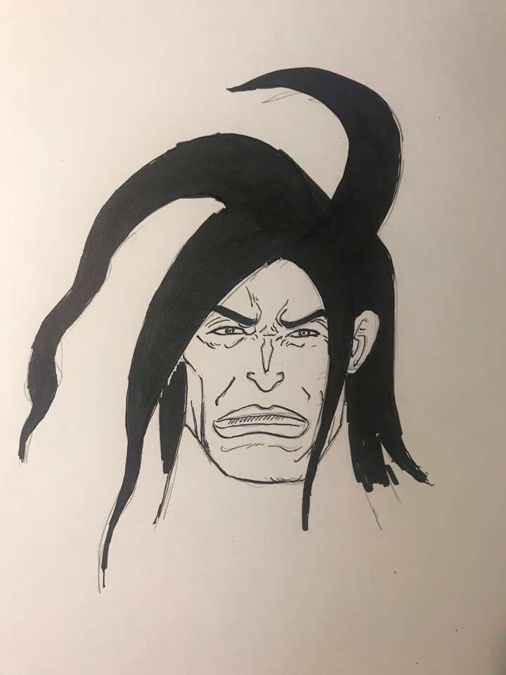 《海贼王》里的赤犬为什么是平头?