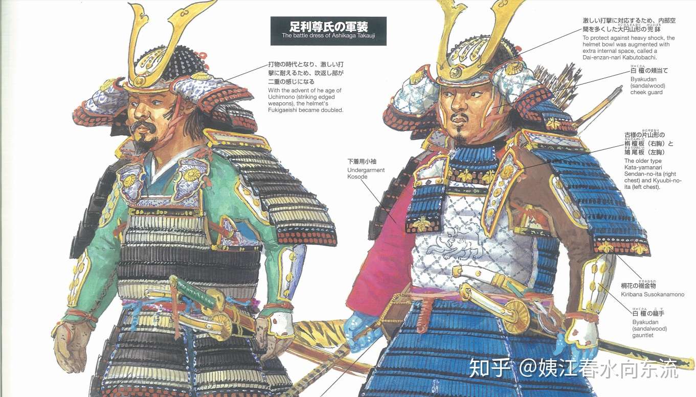 铜铁千年 日本甲胄演化简述 3 两幕府 镰仓与室町 知乎 铜铁千年 日本甲胄演化简述 3 两幕府 镰仓与室町 知乎