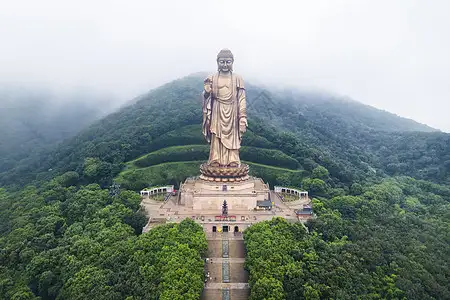 无锡灵山的由来跟唐玄藏有关？！灵山大佛！